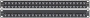 Патч-панель 19", 48 портов, неэкранированная, 1U, черная, без модулей (в комплекте маркировочные этикетки, кабельные стяжки, крепеж) Siemon