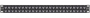 Модульная патч-панель 19", 48 портов, экранированная, 1U, черная, без модулей (в комплекте маркировочные этикетки, кабельные стяжки, контакт заземления, крепеж) Siemon