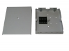 Кросс оптический настенный 123х23х163mm, 4 порта, со сплайс-кассетой