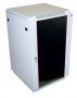 Шкаф телекоммуникационный напольный 18U, 600x600мм, В=962мм со стеклянной дверью ЦМО