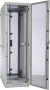 Шкаф напольный серверный 33U (600x1000) с двумя перфорированными металлическими дверями ЦМО