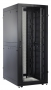 Шкаф серверный ПРОФ напольный 42U (600x1200) дверь перфор. 2 шт., черный, в сборе ЦМО