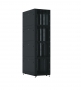 Шкаф серверный ПРОФ напольный колокейшн 44U (600x1000) 4 секции, дверь перфор. 2 шт., черный, в сборе ЦМО