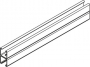 Монтажный профиль СТРАТ двойной 2х41х41х3000 (2,5 мм) (неоцинк.)